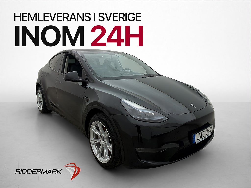 Tesla Model Y Long Range AWD 514hk MOMS Drag Pano Kamera