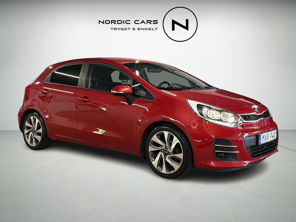 Kia Rio 5-dörrar 1.2 CVVT GLS 84 HK B-Kamera Navi 360kr skatt