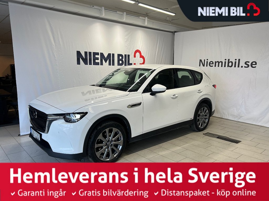 Mazda CX-60 PHEV 327hk/Backkamera/P-sensor/Rattvärme/S&V