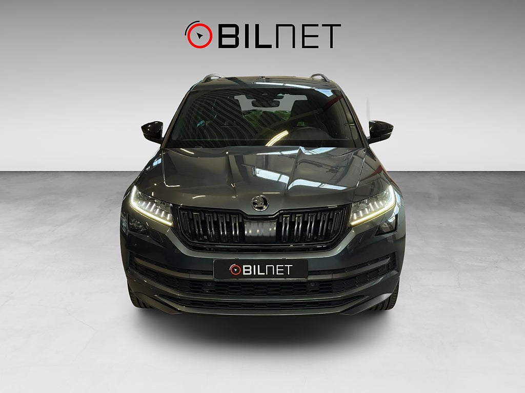 Skoda Kodiaq 7-Sits 2.0 TDI 4x4 Sportline Panorama Elstol Drag