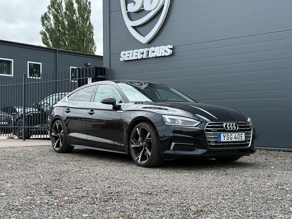 Audi A5 Sportback 45TFSI Quattro MHEV S-Tronic, 245hk