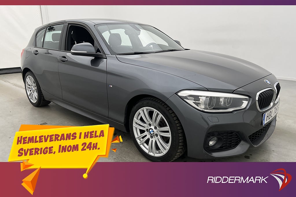 BMW 116 d 116hk M Sport P-Sensorer Bluetooth 1103kr Årsskatt