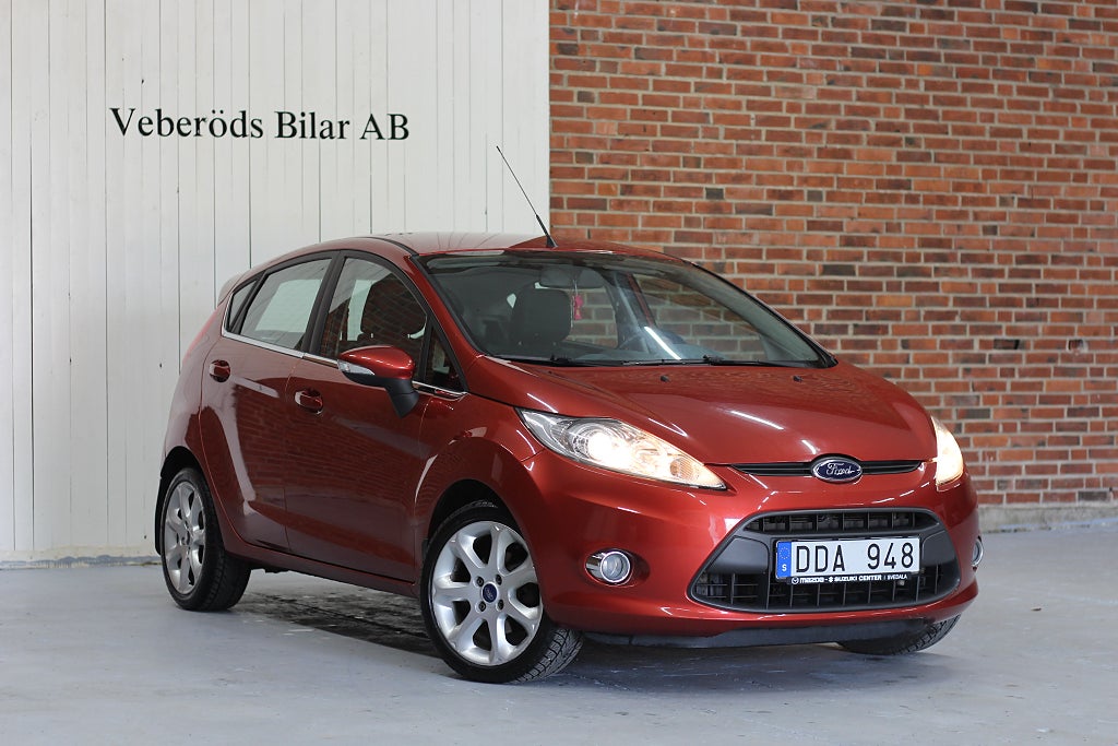 Ford Fiesta 5-dörrar 1.25 Titanium Euro 5