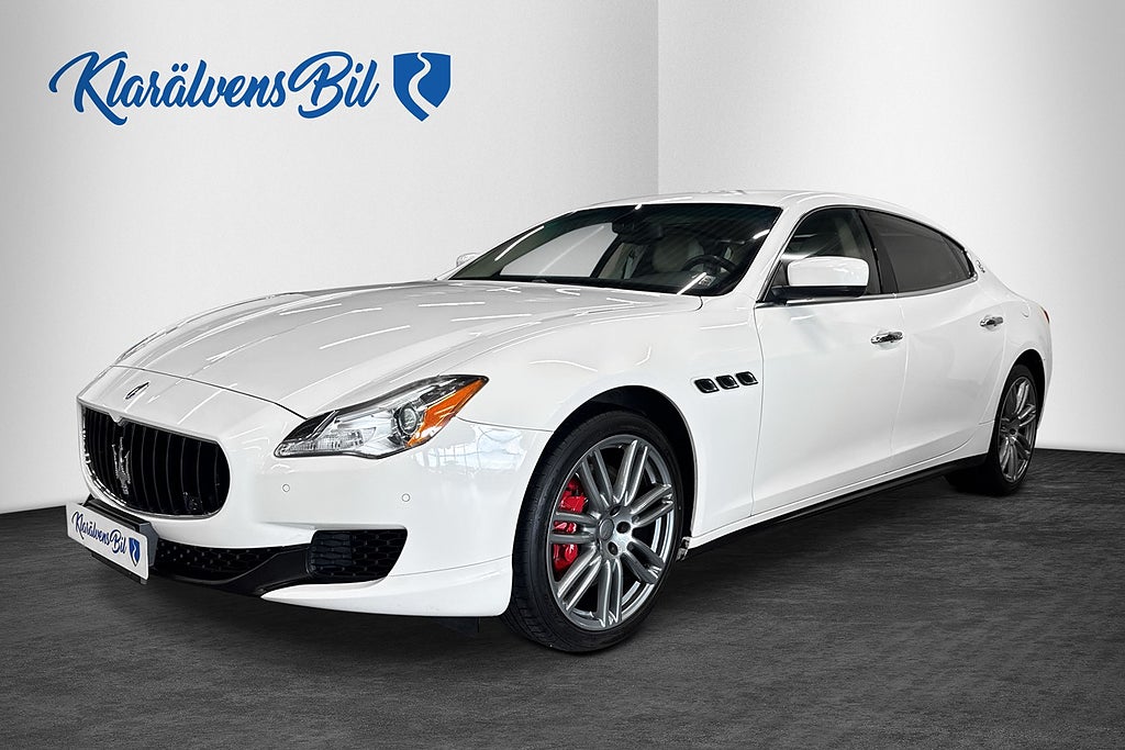 Maserati Quattroporte S Q4 (410hk) Sv-Såld | Kamera | Keyless | 20" | Navi |
