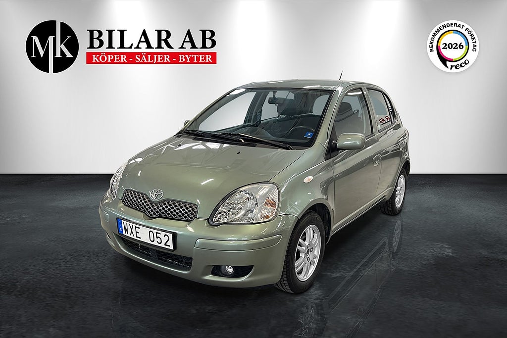 Toyota Yaris 1.3 5-dörr Nybes / 1 ägare / Räntakampanj 3.45%