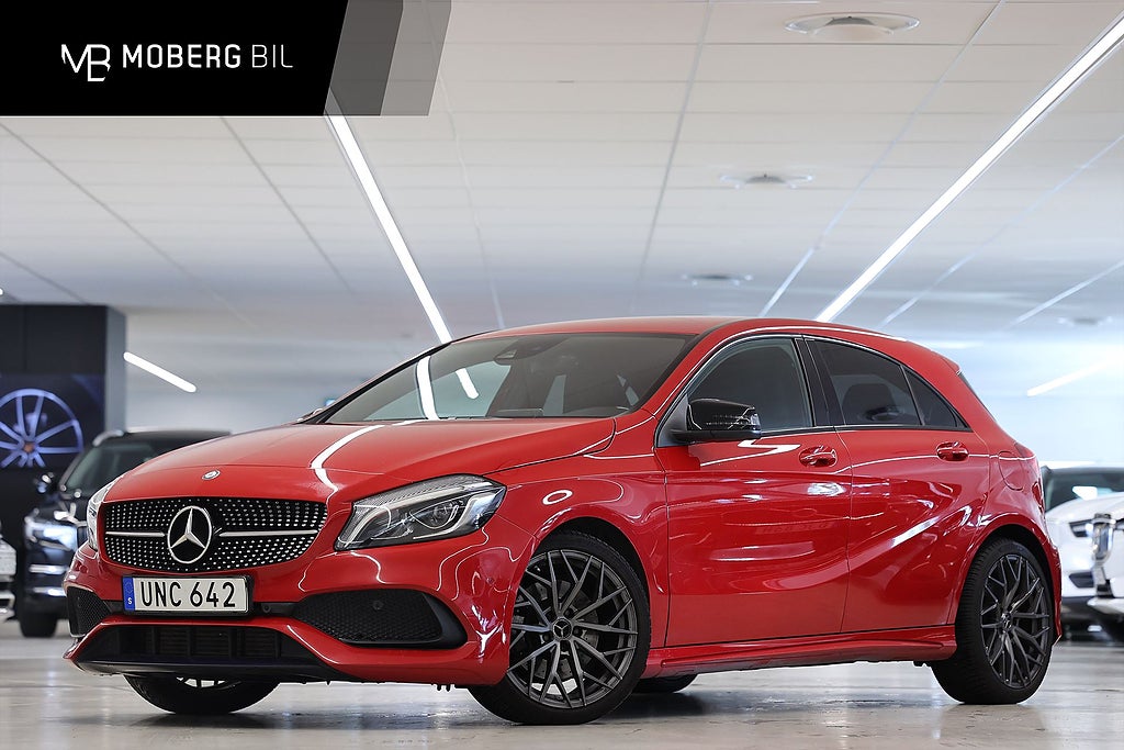 Mercedes-Benz A 250 4Matic 211hk AMG Night B-kamera PDC LED