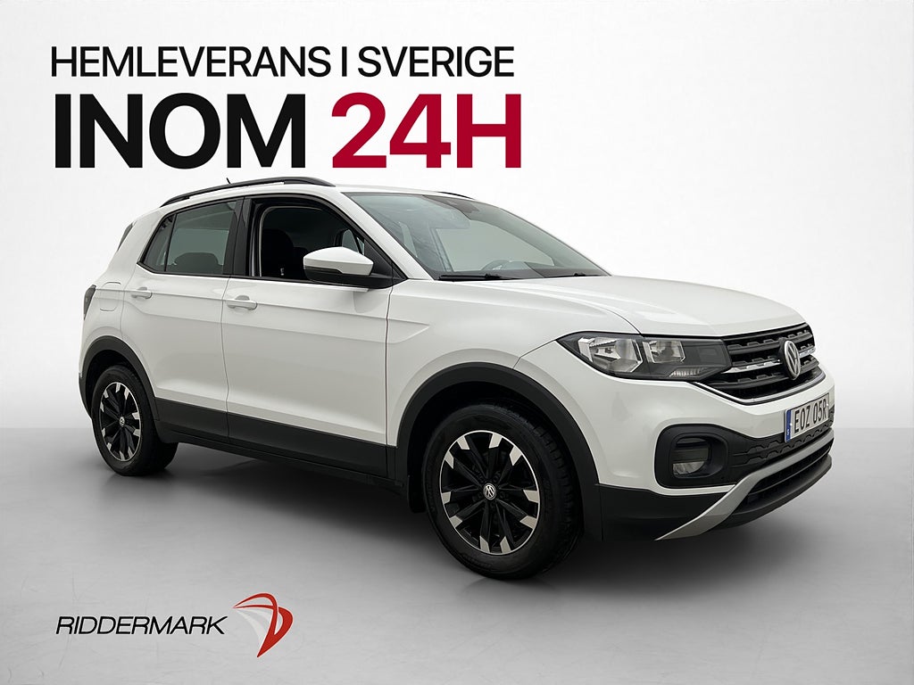 Volkswagen T-CROSS 1.0 TSI 95hk 16" ROCHESTER FÄLGAR, BLIS