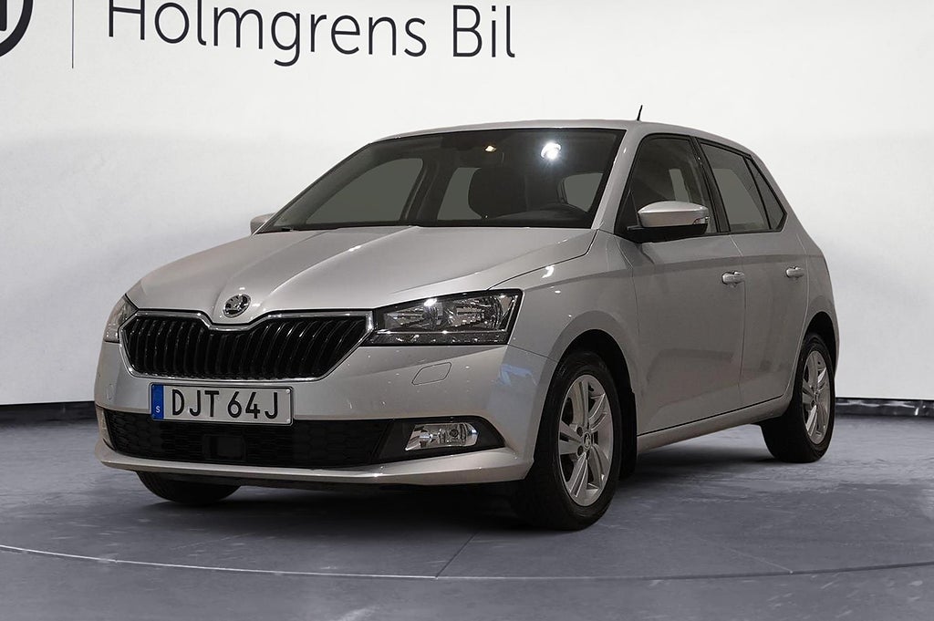 Skoda Fabia 1.0 MPi Style P-Sensor Bluetooth Farthållare | Ränta 1,99%