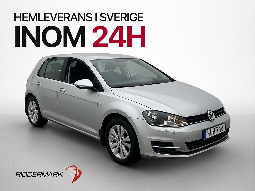 Volkswagen Golf 1.2 TSI  Base Drag M/K-Värm CarPlay Kamera