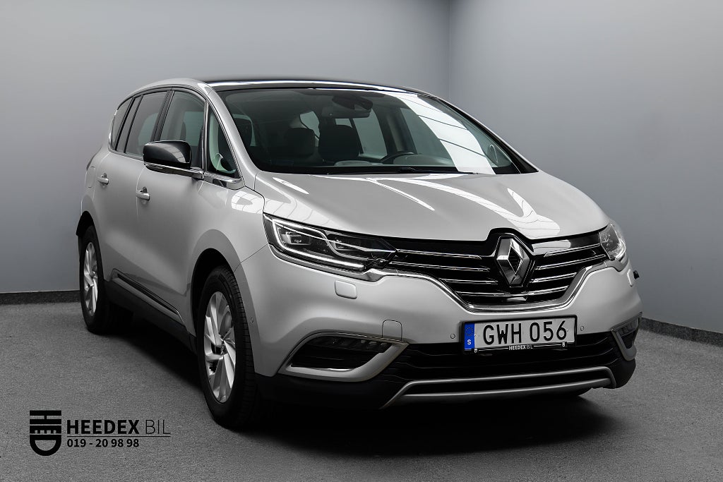 Renault Espace 1.6 dCi EDC 160hk 7-sits ZEN Massage Drag Värmare Pano