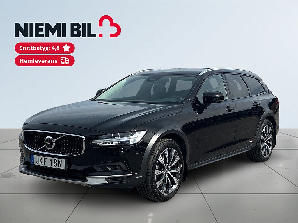 Volvo V90 Cross Country B5 AWD Advanced S&V-däck Drag Backkamera H/K-ljud Navi