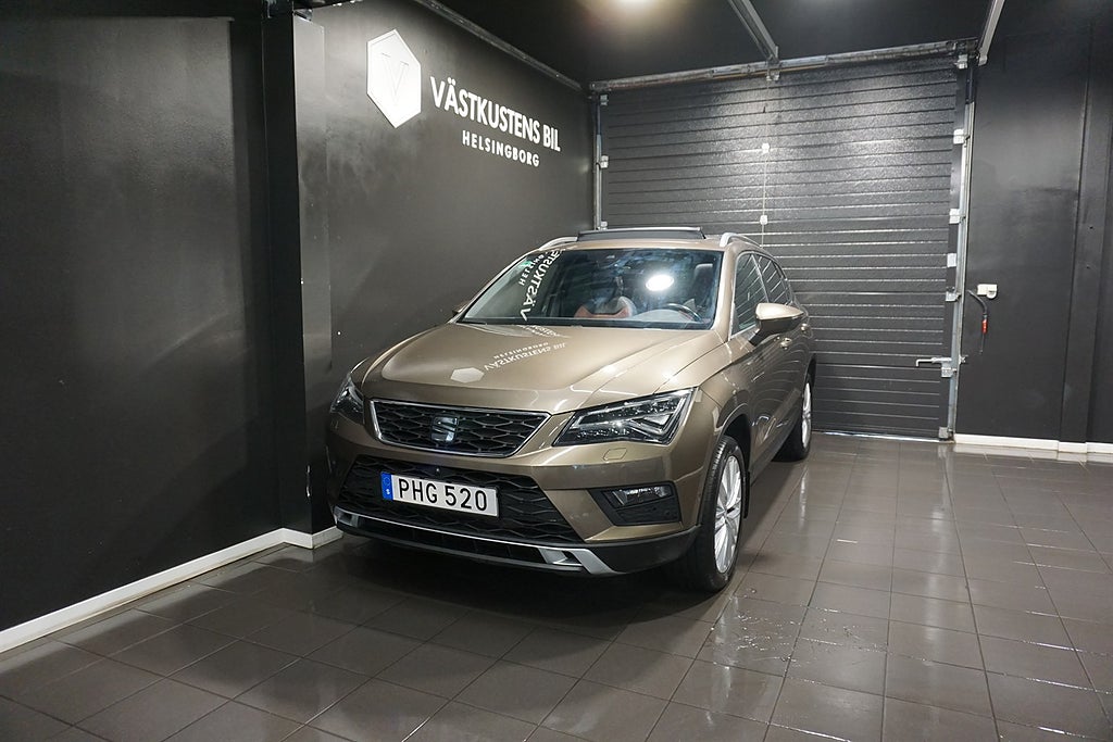 Seat Ateca 1.4 TSI DSG Sekventiell, Xcellence, 1 Ägare, Pano, Navi, 360*, A
