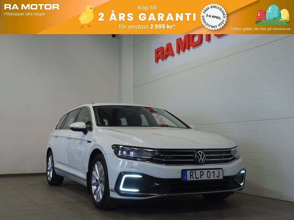 Volkswagen Passat SC GTE 1.4 TSI Plug-in Drag Cockpit Värmare Keyless GPS 2021
