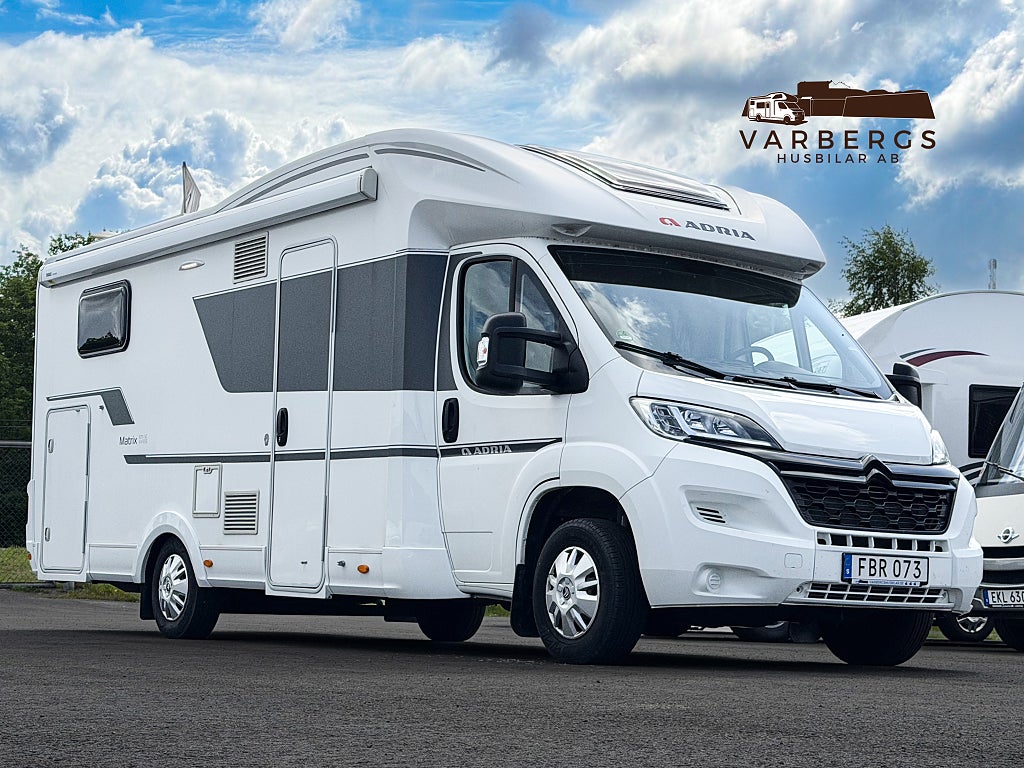 Adria Matrix M 670 SC Scandinavian Edt *Queenbed+Taksäng* 3500kg 160hk