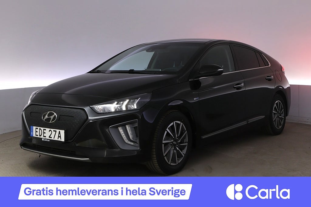 Hyundai IONIQ Electric 38,3 kWh Premium + Läder BLIS Elstol