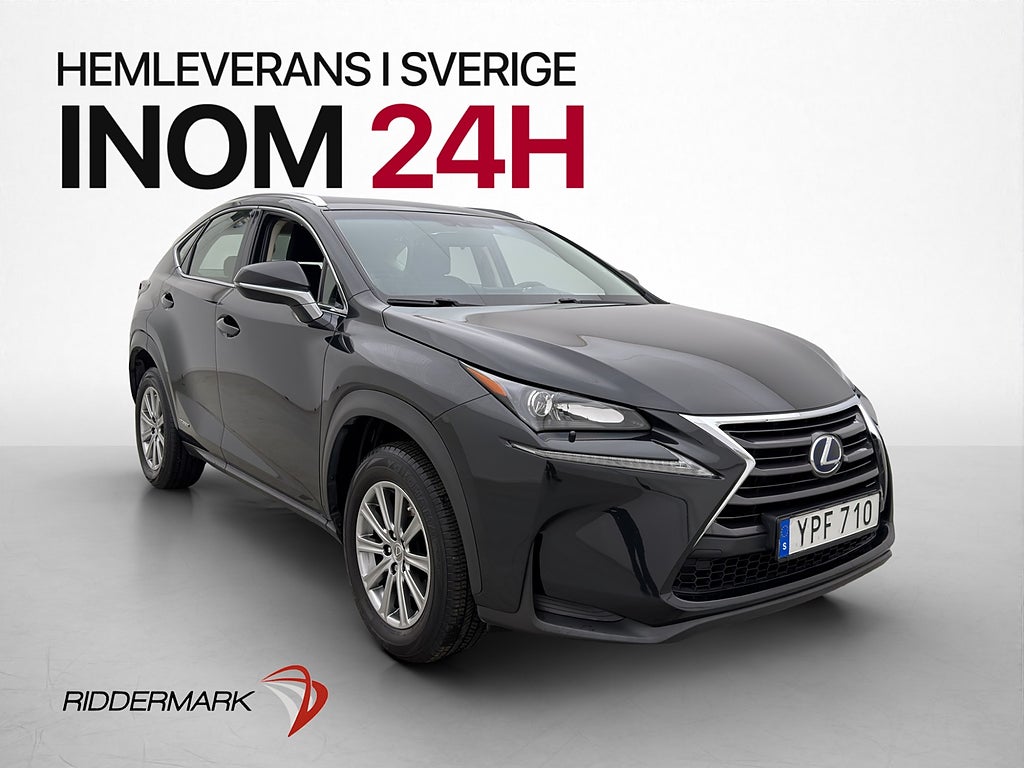 Lexus NX 300h AWD E-CVT Kamera Halvskinn Bluetooth Nyservad