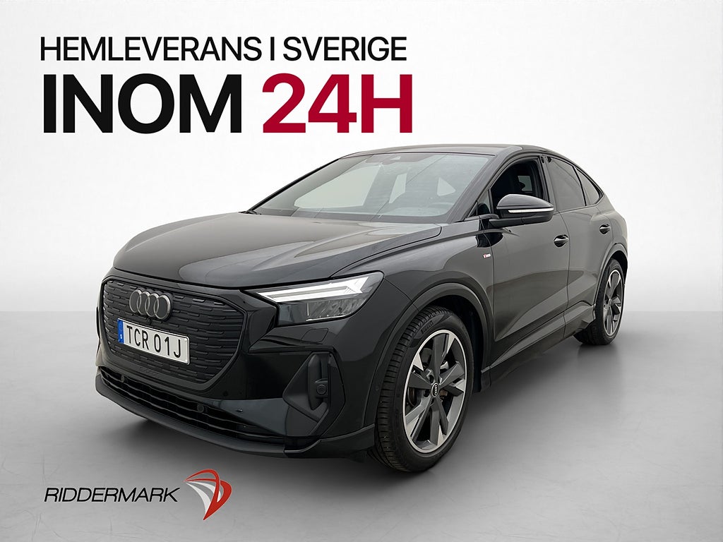 Audi Q4 50 Sportback e-tron Q S-Line Drag Sonos Kamera MOMS