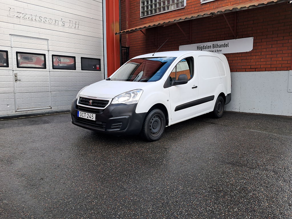 Peugeot Partner Van Utökad Last 1.6 BlueHDi Euro 6 L2