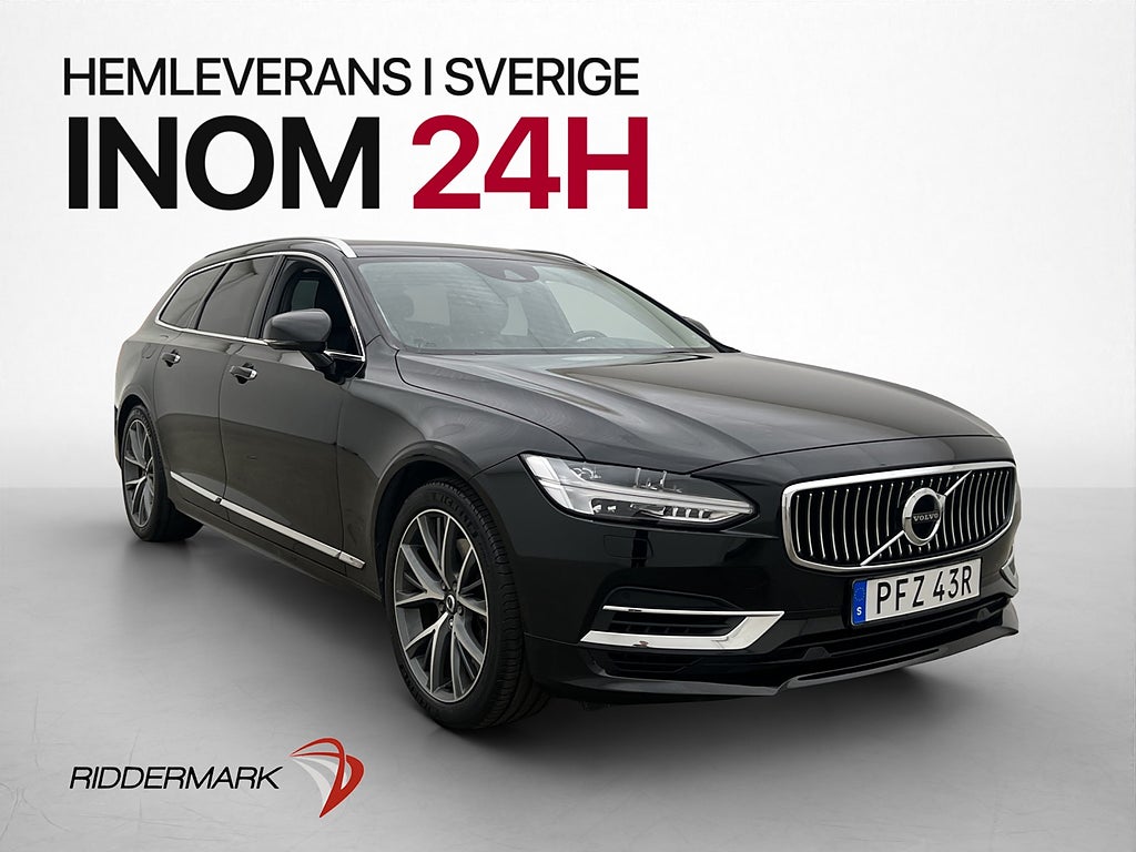 Volvo V90 T8 390hk AWD Inscription Värmare Skinn Drag