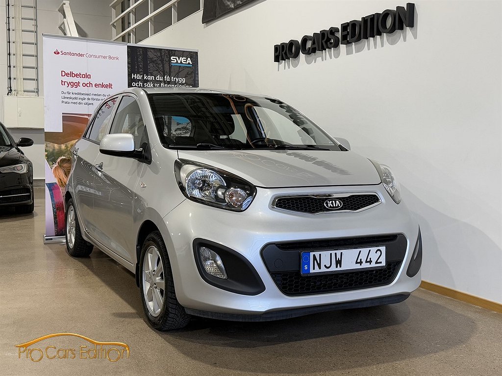 Kia Picanto 1.0 MPI, 68hk ECO, GLS. Rattvärme, Låga Mil