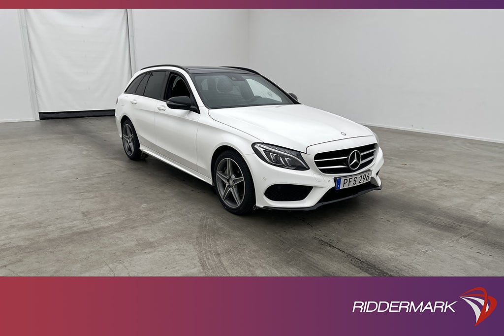 Mercedes-Benz C 220 T d 4MATIC Pano Burmester Skinn Kamera