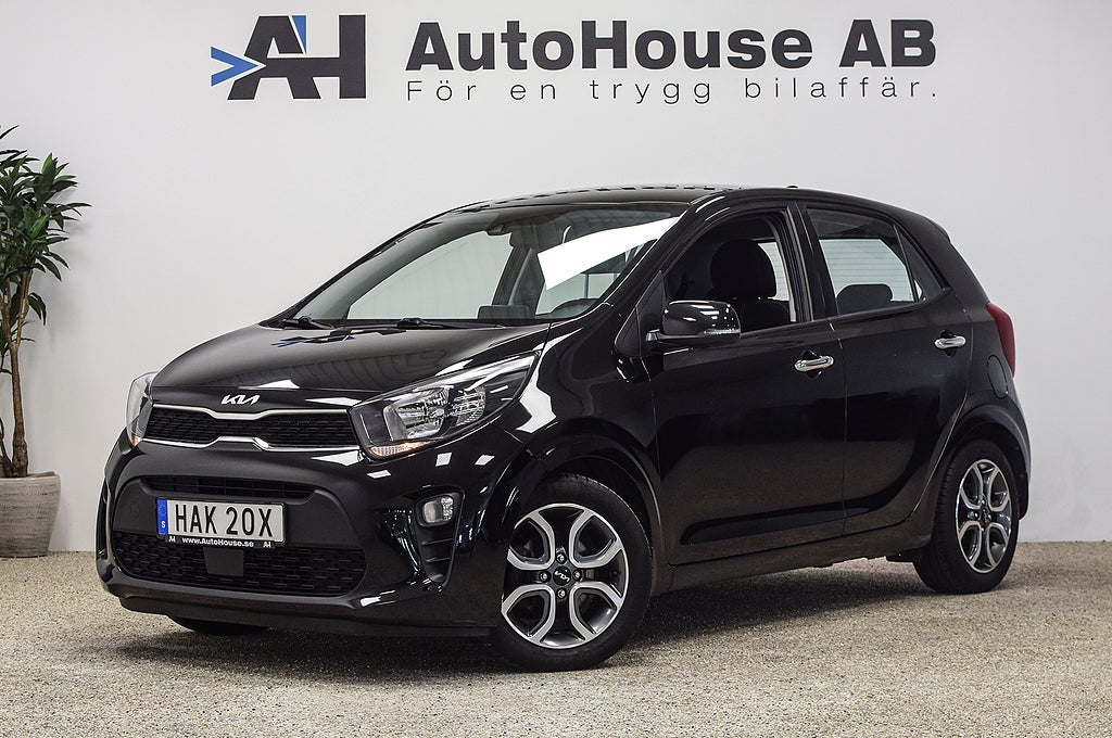 Kia Picanto 1.0 MPI Advance CarPlay Backkamera Rattvärme Garanti