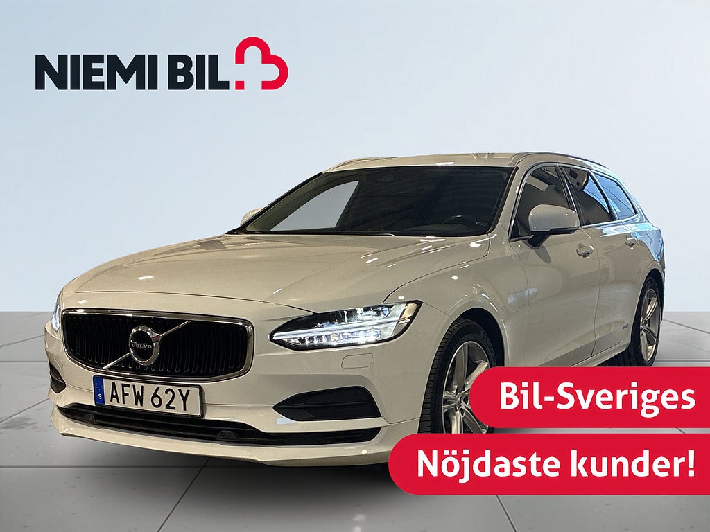 Volvo V90 D3 Aut Momentum Drag Ad. Farthållare Rattvärme Navi S&V