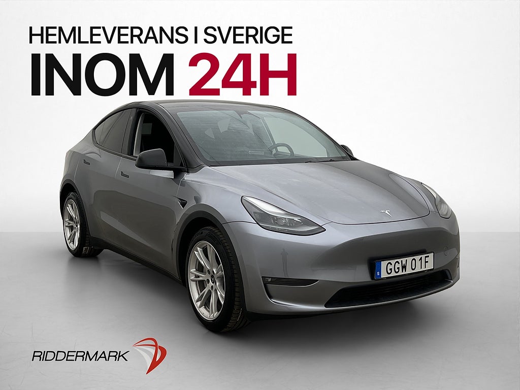 Tesla Model Y Long Range AWD Autopilot Dragkrok Sv.Såld MOMS