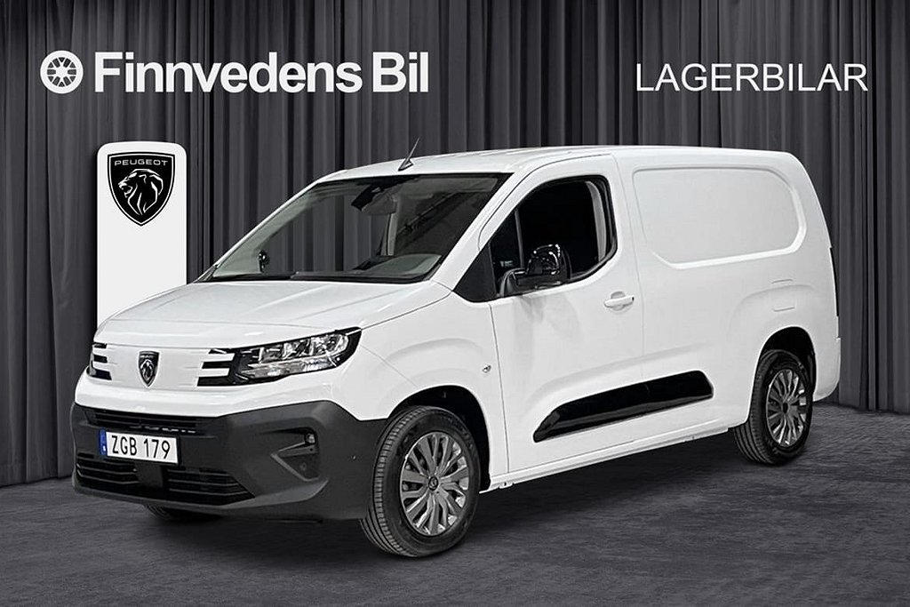 Peugeot Partner Utökad Last 1.5 BlueHDi 130 L2*OMG. LEVERANS/MOMS*