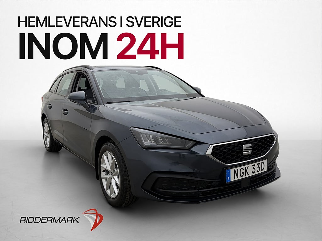 Seat Leon ST 115hk Style Cockpit P-Värm P-Sensorer Rattvärme