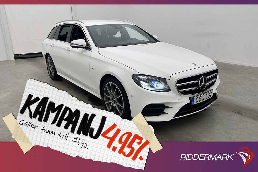 Mercedes-Benz E 220 T d 4M AMG D-Värm Wide 360° 4,95% Ränta