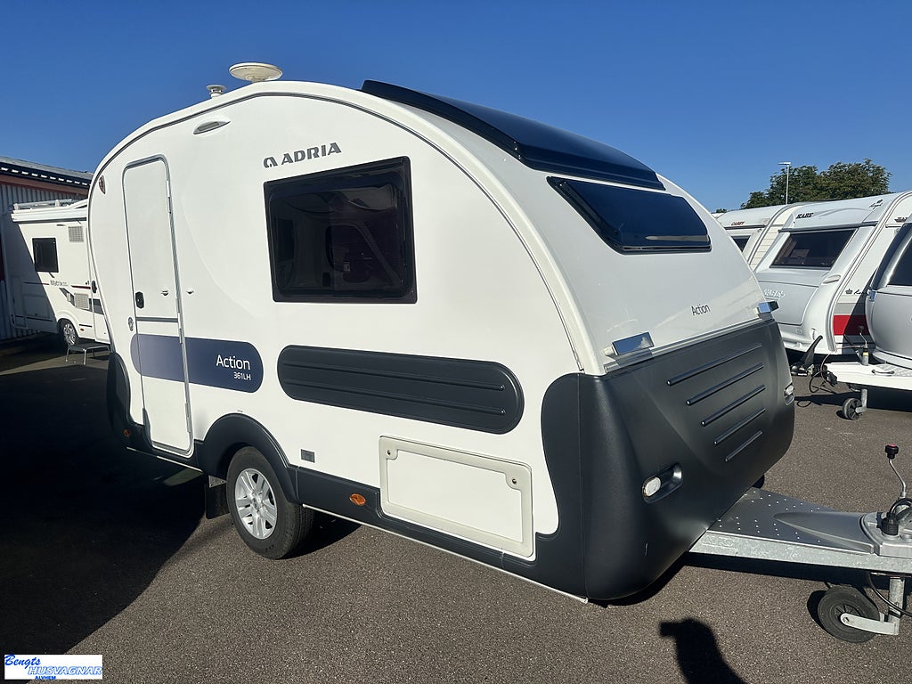 Adria ACTION 361LH | FÖRTÄLT | LÅG TOTALVIKT