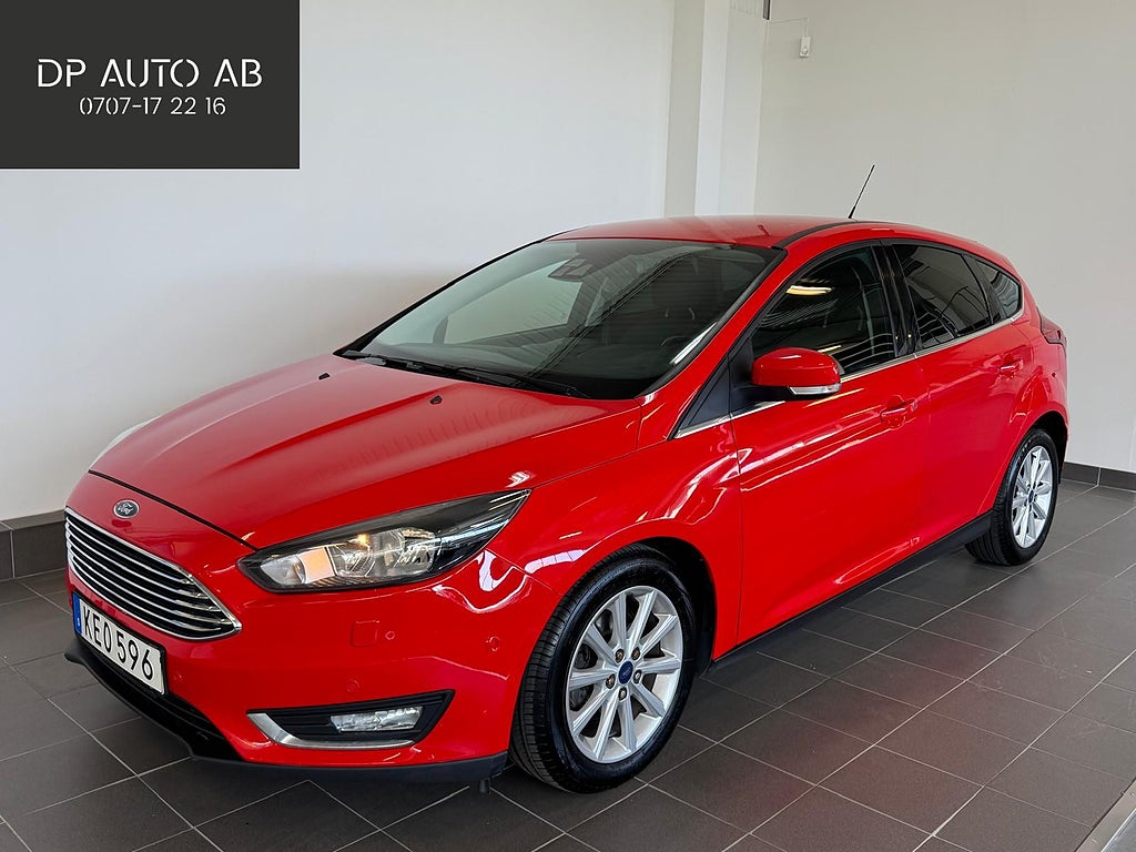 Ford Focus 1.0 EcoBoost Titanium Keyless Carplay P-Sensor Lågskatt
