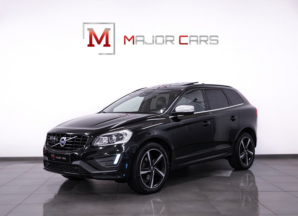 Volvo XC60 D4 AWD R-Design Pano B-Kamera 20" Navi Värm 190hk