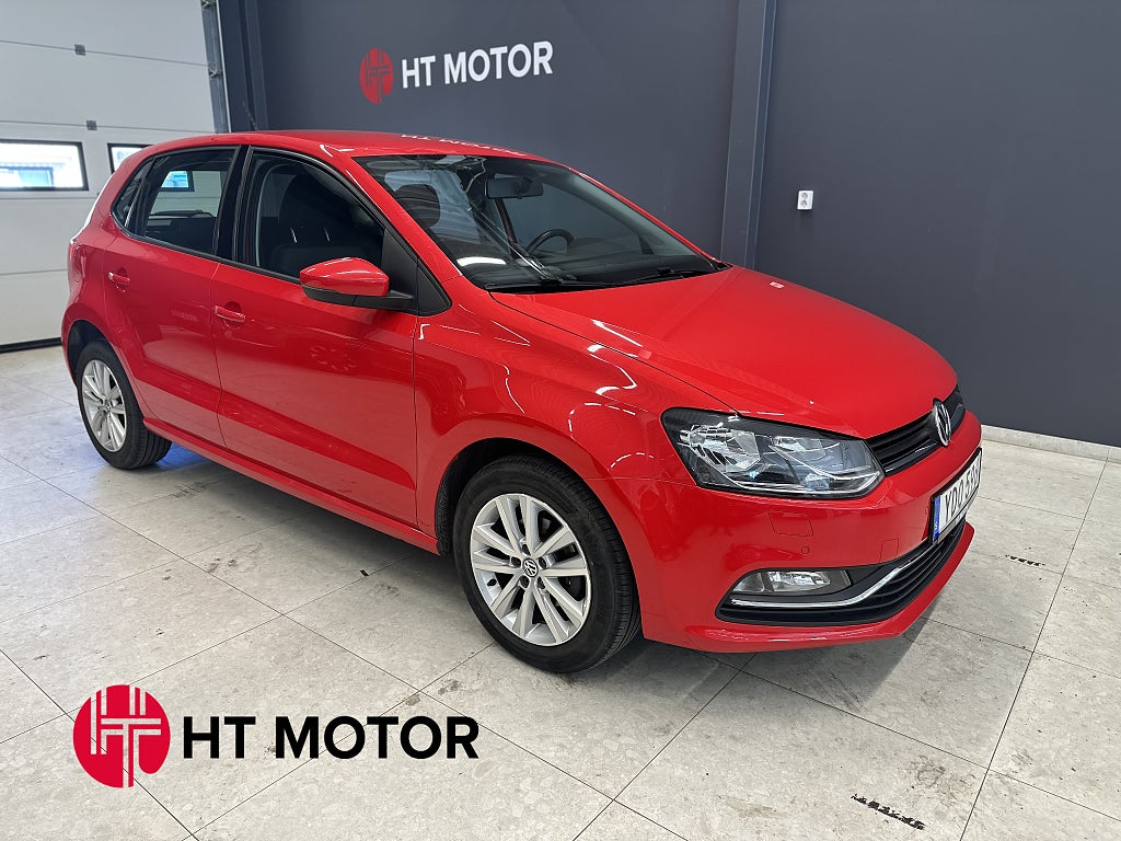 Volkswagen Polo 5-dörrar 1.2 TSI BMT/P-Sensorer/Farthållare