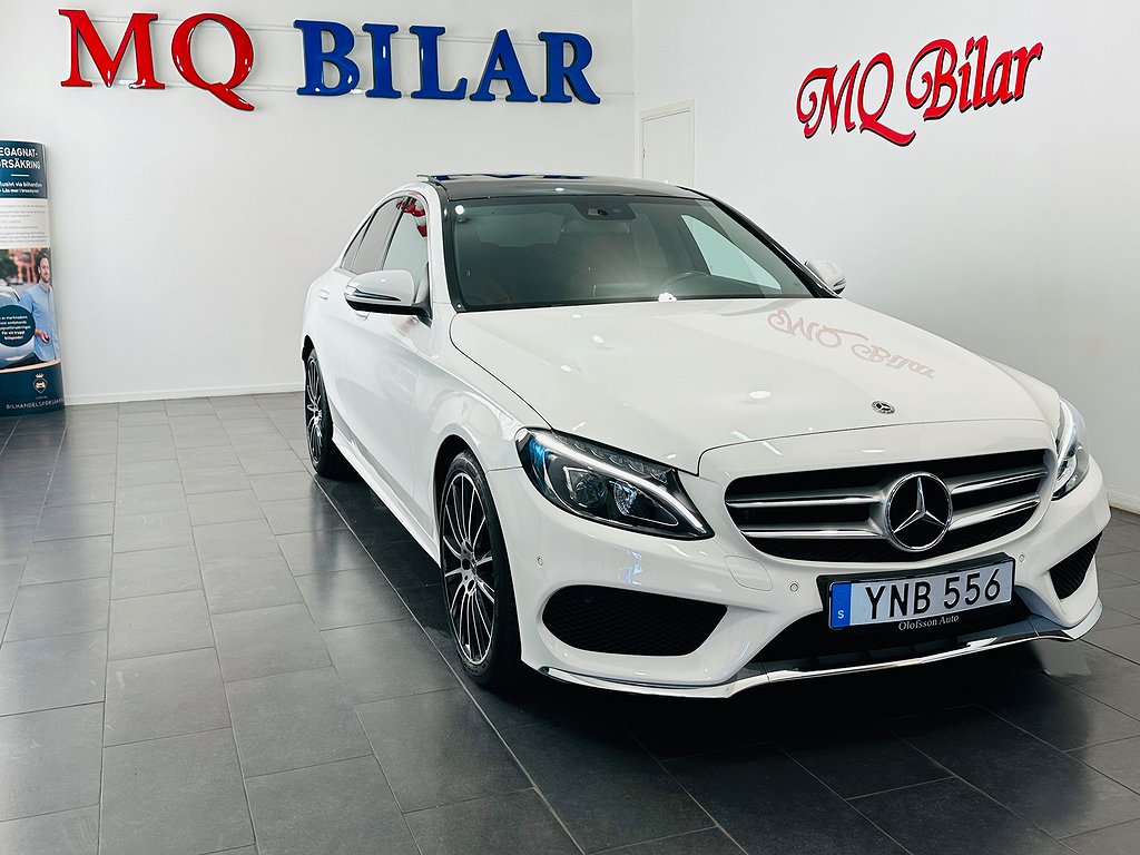 Mercedes-Benz C 220 d 4MATIC 9G-Tronic AMG Panoramatak 170hk