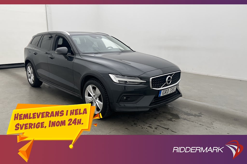 Volvo V60 Cross Country D4 AWD Värmare Kamera Carplay Drag