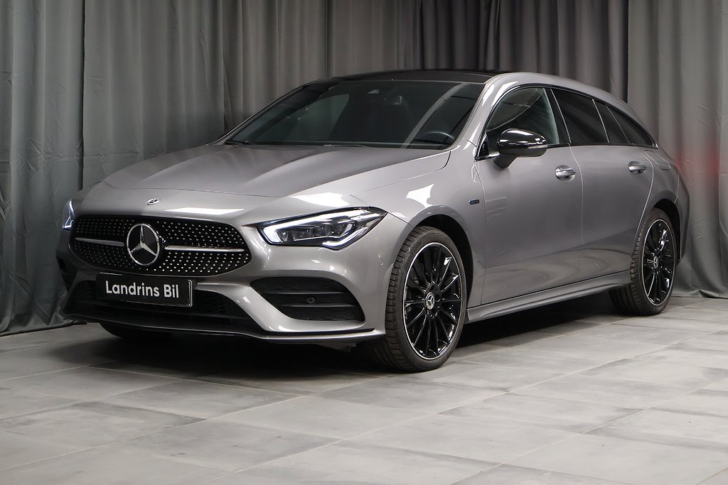 Mercedes-Benz CLA 250e SB AMG PANO VÄRMARE LED 