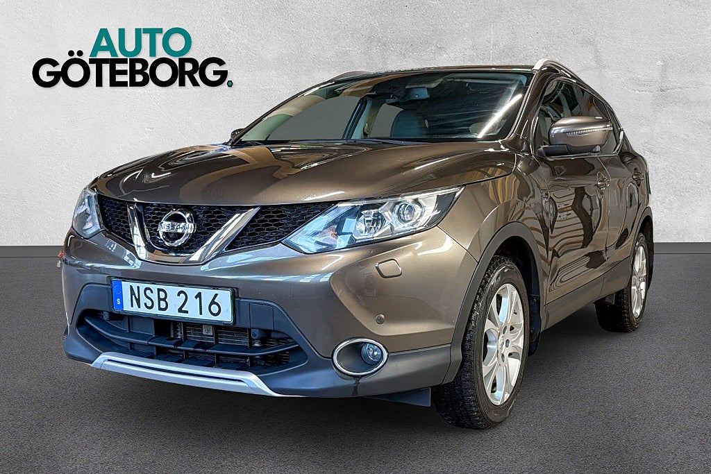 Nissan Qashqai 1.2 DIG-T XTRONIC-CVT 360° Kamera Dragkrok Fullservad