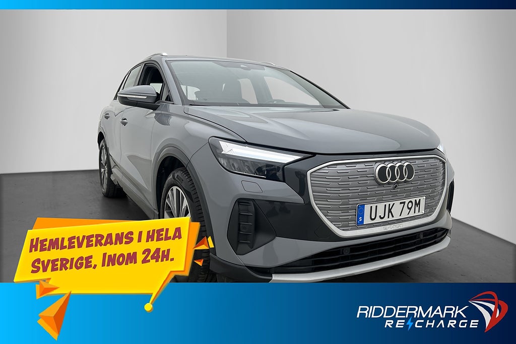 Audi Q4 50 e-tron Quattro 299hk Dragkrok Keyless CarPlay
