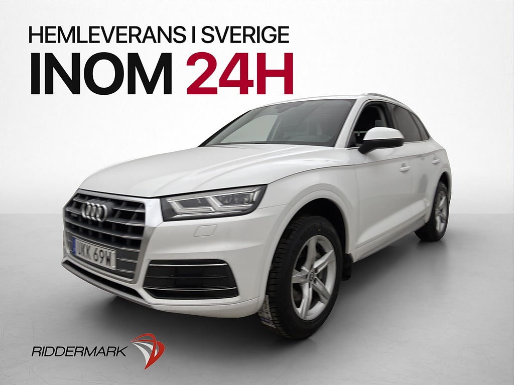 Audi Q5 40 TDI Q 190hk Proline Värm P-Sensorer BT Dragkrok