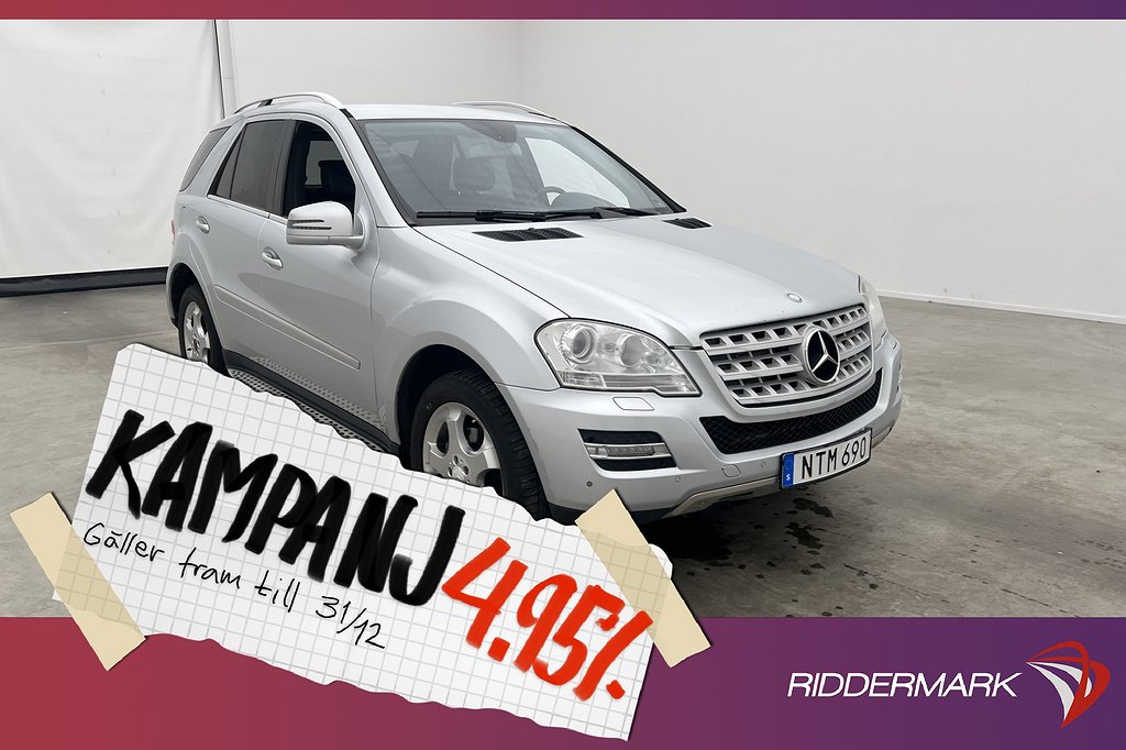 Mercedes-Benz ML 350 CDI 4M 231hk D-Värmare Kame 4,95% Ränta