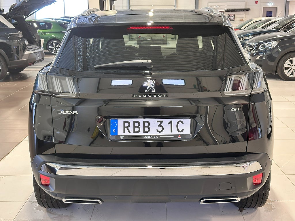 Peugeot 3008 GT 1.2 PureTech 130hk EAT B-kam, Navi, Carplay thumbnail