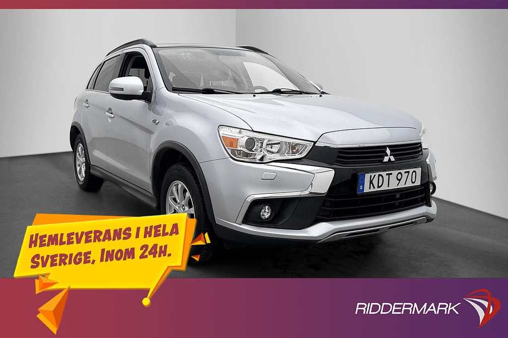 Mitsubishi ASX 1.6 117hk Pano Kamera Rockford Keyless