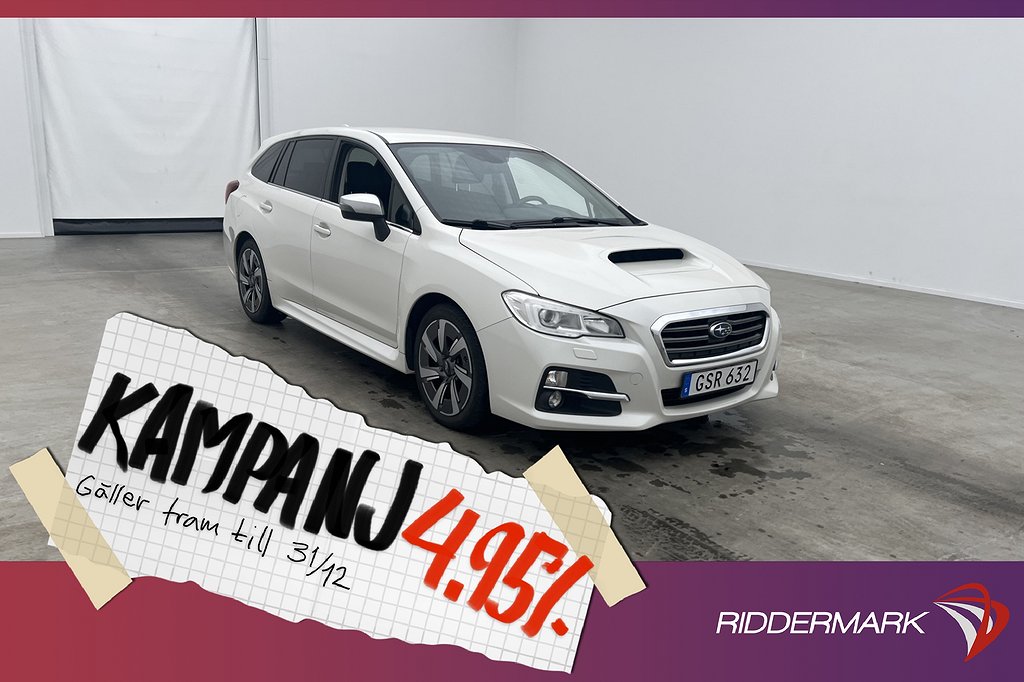 Subaru Levorg 1.6 4WD 170hk Kamera Keyless 4,95% Ränta