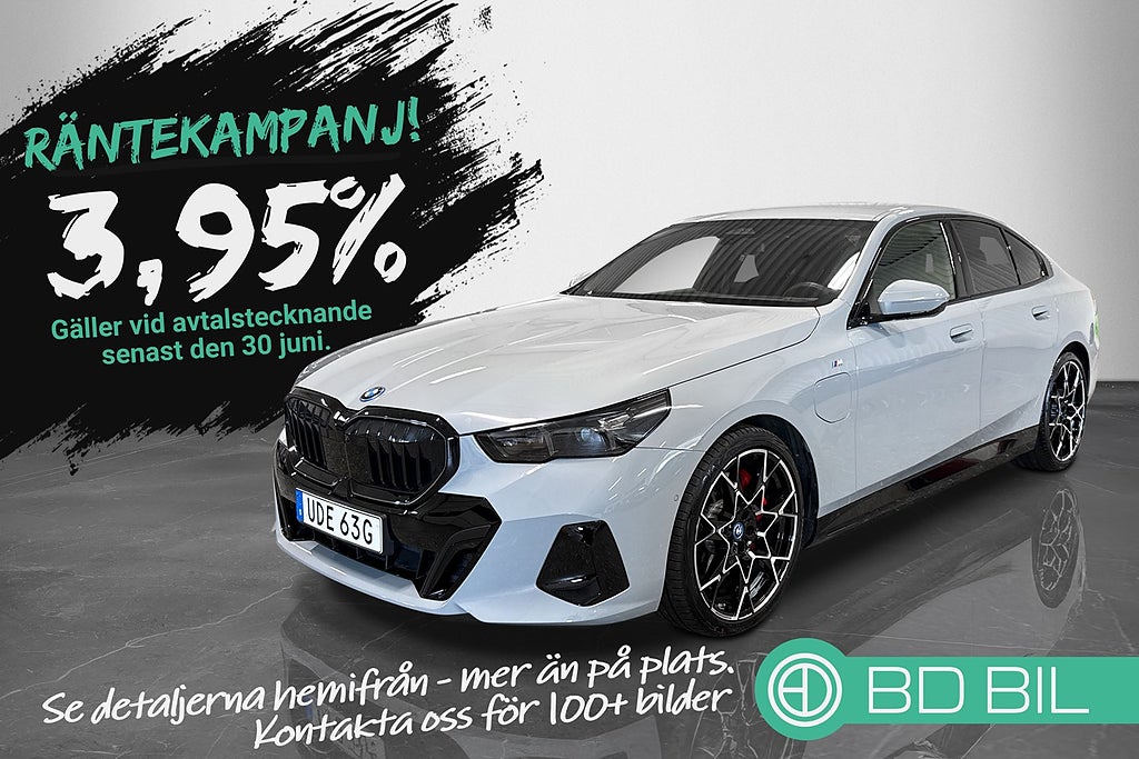 BMW 550e xDrive M-SPORT PRO ADAPTIVE-LED KAMPANJ 3,95% RÄNTA