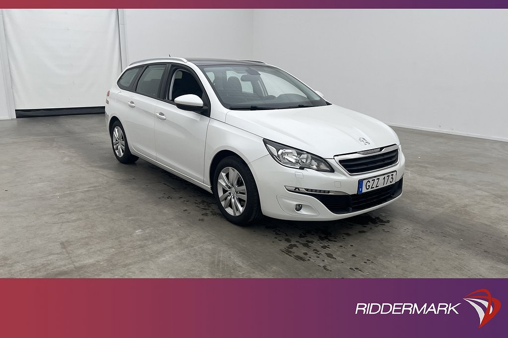 Peugeot 308 SW PureTech 110hk Active Pano Sensorer Dragkrok