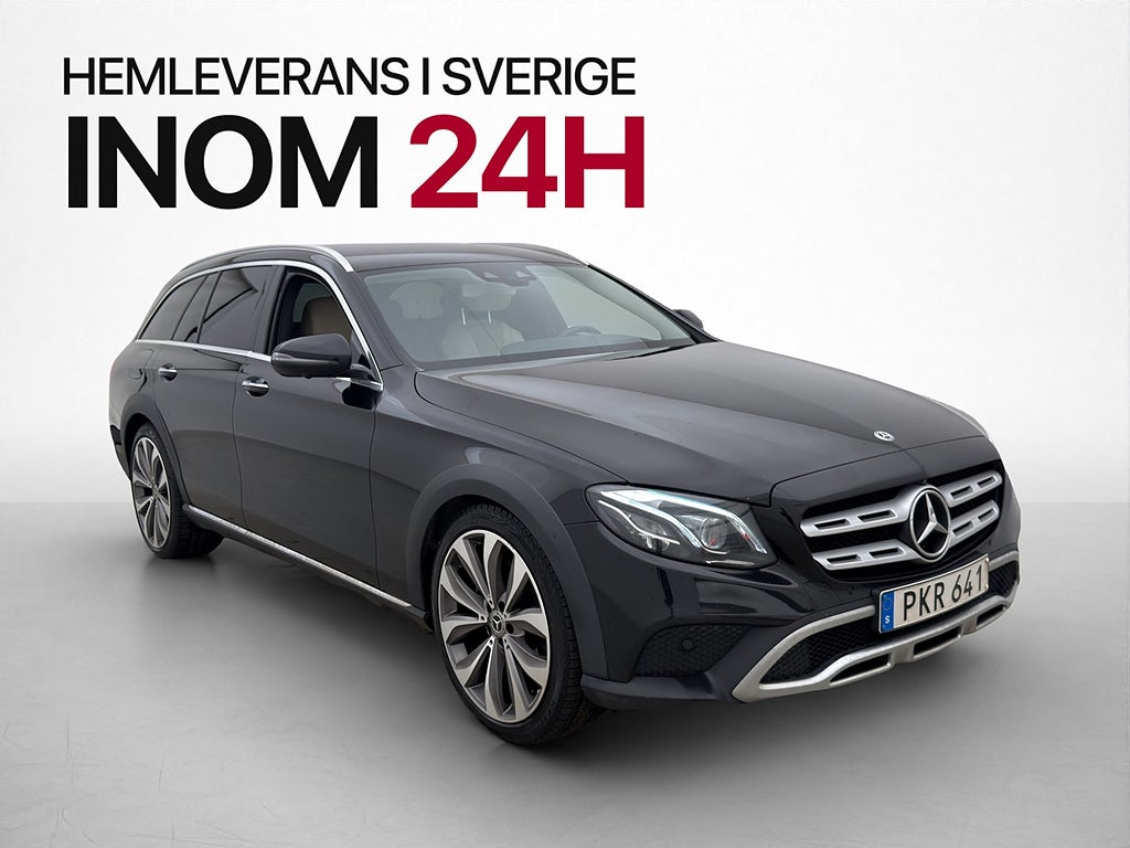 Mercedes-Benz E220d 4M All-Terrain Wide Värm 360° Burm Luft
