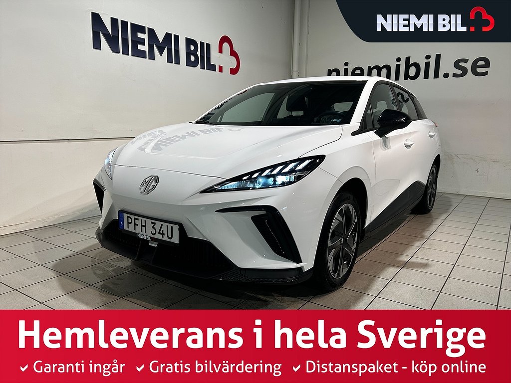MG 4 Electric Standard Range 51 kWh Rattvärme Pvärm SoV MOMS