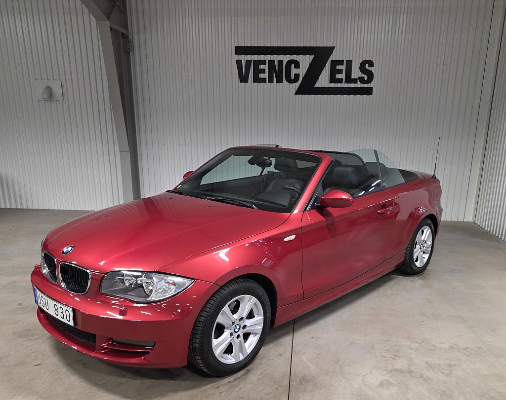 BMW 118I Cab Advantage Comfort Endast 3411 mil Mycket fin
